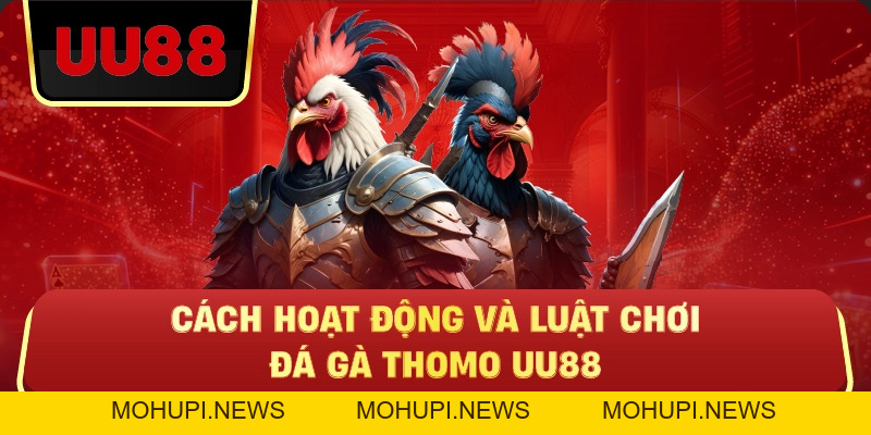 Đá Gà Thomo Uu88 – Trực Tiếp Kịch Tính, Cược Chuẩn Mới Thắng