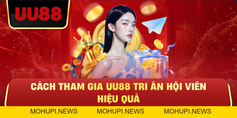 UU88 Tri Ân Hội Viên – Điểm Danh Mỗi Ngày, Nhận Thưởng Liên Tục