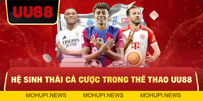 Thể Thao Uu88 – Cá Cược Thể Thao Đa Dạng, Kèo Chuẩn, Tối Ưu Lợi Nhuận Cho Người Chơi