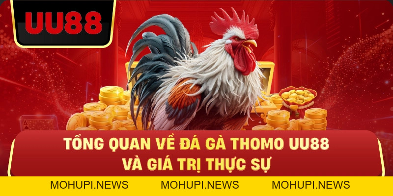 Đá Gà Thomo Uu88 – Trực Tiếp Kịch Tính, Cược Chuẩn Mới Thắng